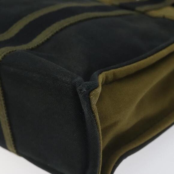 HERMES Fourre Tout PM Hand Bag Canvas Khaki - Picture 16 of 16